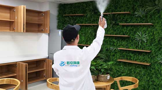 除甲醛异味现场教学培训